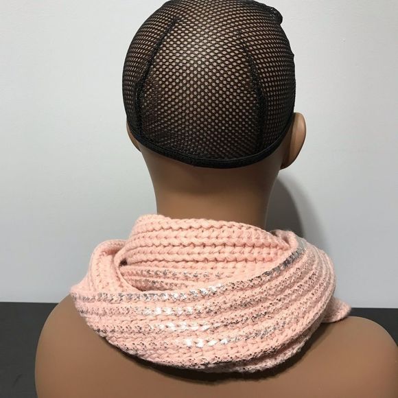 NEW Tucker + Tate women’s Pink cake metallic scarf - Picture 7 of 8